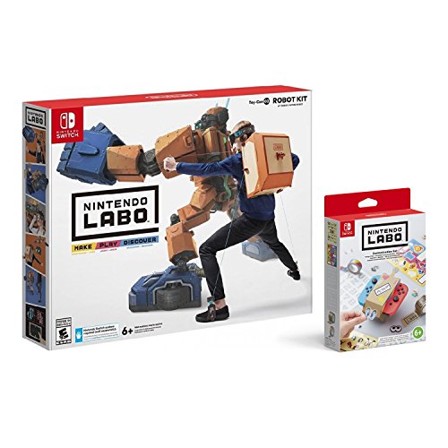 Preisvergleich Produktbild Nintendo Labo Robo-Set + Nintendo Labo Design-Paket