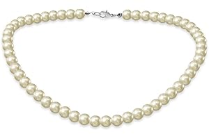 ‎SOUL-CATS Soul-Cats Eine süße Kette Perlenkette Perlen viele Farben XXL kurz pink blau Creme