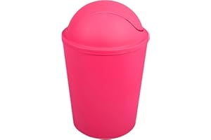 MSV Poubelle à Bascule PP AKO 5,5L Fuschia