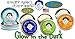 Produktbild Crazy Aaron's Thinking Putty Glow in the Dark Krypton, Amber, Aura & Northern Lights Gift Set Bundle - 4 Pack