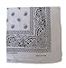 Price comparison product image 100% cotton Paisley Design Bandana (White)