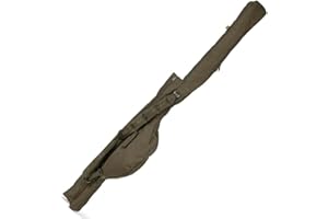 Fox Voyager 12 ft 2 Rod Sleeve - Rod Bag, Rod Case, Fishing Bag, Accessory Bag, Carp Rods, Transport Bag for Fishing Rods