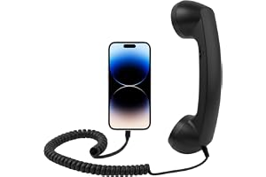 Retro Telefon Adapter Type-C Retro Bekväma Tillbehör Med Mikrofon | Gammal Stil För Vardagsrum Sängsid Säng Skrivbord Kontor Skola Sjukhus Resa