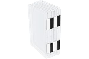 Volumoon 4 Piezas Caja Archivador A4 Plástico para Documentos - Cajas de Almacenaje