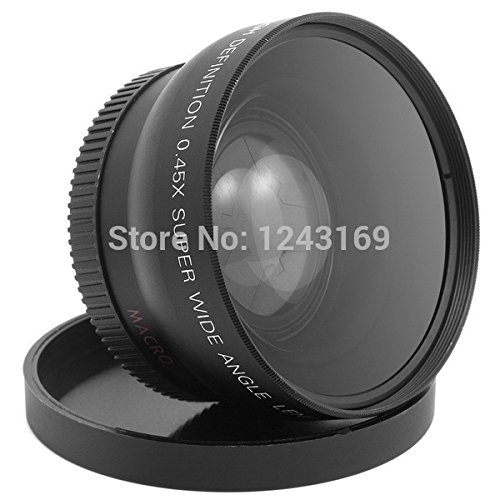 ryadia  TM  x 0 45  x 52  mm Grand Angle Objectif Macro Pour Nikon D3200 D3100 D5200 D5100 lf036-sz