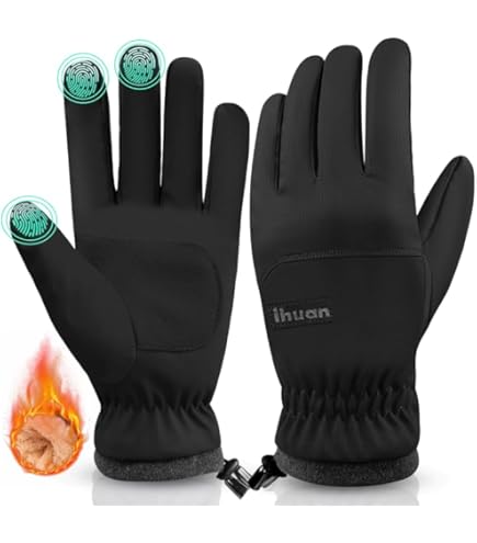 thumbnail image 2 of RIGWARL Waterproof Touchscreen Winter Gloves For Men & Women - Cold Weather For Running, Cycling 2 of 11
