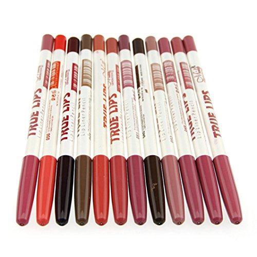Susenstone 12pcs / Set Wasserdichtes Lip Liner Bleistift - 2