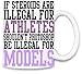 Produktbild If Steroids Are Legal For Athletes Slogan Kaffee Becher