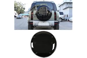 OUSIKA Auto Ersatzradabdeckung, Für Land Rover Defender 90 110 130, Wasserdicht, Staubdicht, ABS-elastische Radabdeckung, Zubehör für Die Außendekoration,B