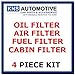 Price comparison product image BMW X3 2.0Diesel E83 Oil,Fuel,Air & Pollen Filter Service Kit
