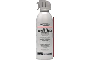 MG Chemicals 403C Spray super freddo, HFO-1234ZE, aerosol da 235 grammi, aerosol da 8 once