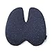 Produktbild SXFYGYQ Taistenunterstützung Kissen Memory-Slow-Slow-Reboarder Waisting to Relieve Waists Pain Office Lumbar Pad,Blue,40X40X11CM