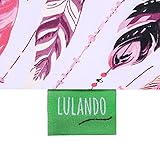 Lulando M00008533 Schwangerschafts-Seitenschläfer-Kissen für Erwachsene und Babys, 130 x 60 cm, grau - 6