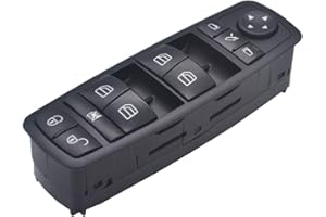 ZEALfix Pulsantiera per Mercedes Classe B W245 A1698206710 Alzacristalli per Classe a W169 Finestra Pulsantiera Interruttore
