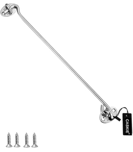 Sturmhaken Edelstahl 304 - Kabinenhaken Für Türen & Garagentore