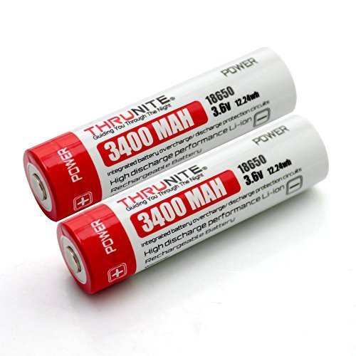 Preisvergleich Produktbild ThruNite Zwei Stück 3,7 V Akkuzellen von ThruNite