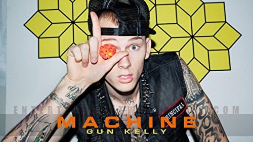 Machine Gun Kelly Poster On Silk <62x35 cm, 25x14 inch> - 638327