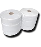 Hygoclean 6x Jumbo-Toilettenpapier – 3-lagig, 100% Zellulose, 380 M, 1900 Blatt, Mit Kern – Weich, Reißfest, Wirtschaftlich