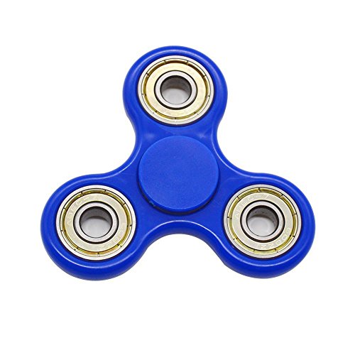 WiKingru Hand Spinner Fidget Spinner Toy 2017 New Stress Reducer For Autism and ADHD Kids/Adult Funny Anti-Stress Toys (Blue) WiKingru Hand Spinner Fidget Spinner Toy 2017 New Stress Reducer For Autism and ADHD Kids/Adult Funny Anti-Stress Toys (Blue)