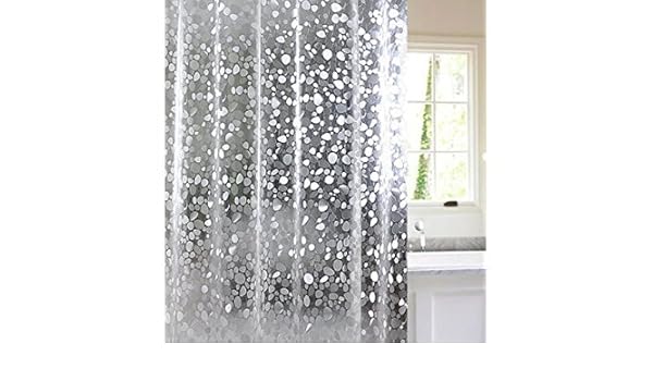 Khushi Creations 3d Coin Design Shower Curtain Bathroom Waterproof