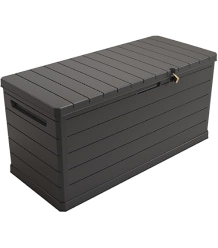 VEVOR Boîte de Rangement Extérieur 1013 L Coffre de Stockage Jardin