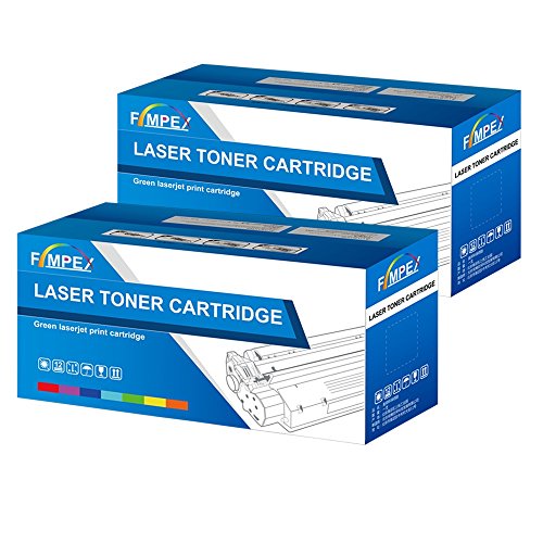 Fimpex Compatible Toner Cartucho Reemplazo por Brother DCP-L2510D L2530DW HL-L2310D L2350DW L2370DN L2370DW L2370DW XL L2375DW MFC-L2710DN MFC-L2710DW L2730DW L2750DW TN2420 con Chip (Negro, 2-Pack)