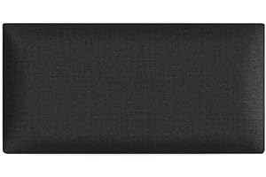 MG Design Upholstered Wall Panel 12 x 24 in (30 x 60 cm) – Decorative Padded Headboard & Modular Cushion Panel – Soft Wall Accent for Bedroom, Living Room or Hallway