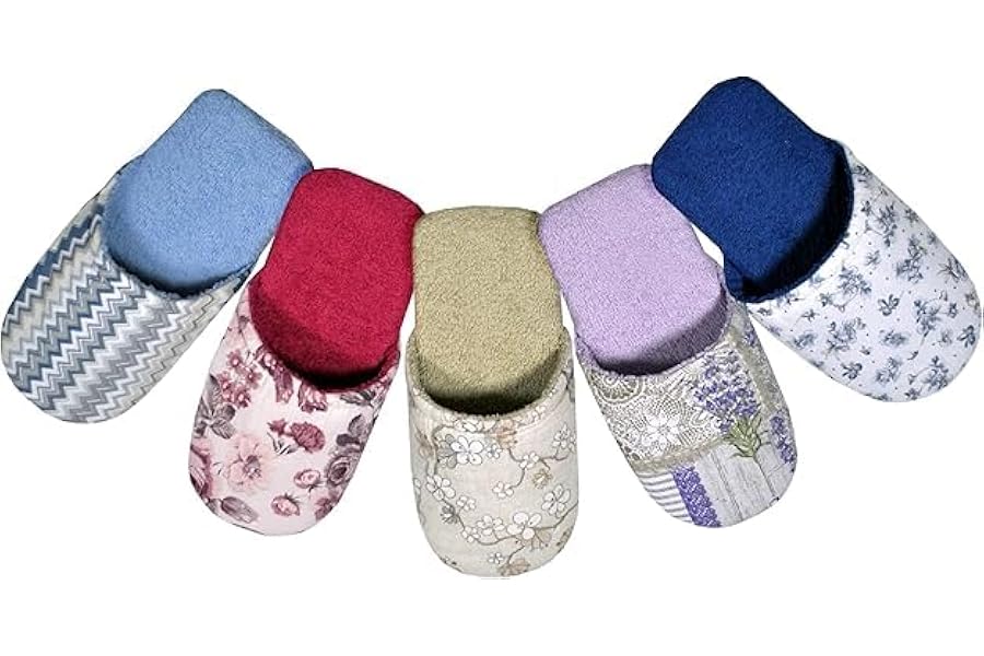 MATTIOLI Nuvola Women's and Men's Soft Terry Slippers with Modal Uppers Made in Italy