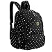 Abonnyc Nappy Backpacks Changing Bags Baby Travel Backpack Handbag Large Capacity Insulation Bag Fit Stroller (BlackDot)