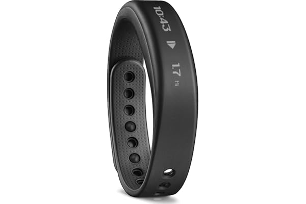 Garmin Vivosmart 010-01317-10 Bracelet d'activité avec Smart Notifications pour GPS Taille L Noir