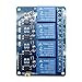 Produktbild LeobooneBlau 7.5 * 5.5 * 1.8cm 5V 4-Kanal-Relaismodul Schild Relais-Erweiterungsplatine für Raspberry Pi ARM AVR DSP PIC Micro-Controller