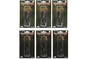 ANGLO ARMS 3x Deluxe Crossbow Pistol Replacement String Bow for 50lb & 80lb With End Caps (3 packs of 50lb String With Caps)