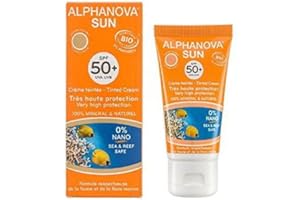 Crema Solar Corporal F50 Con Color 50 Ml de Alphanova