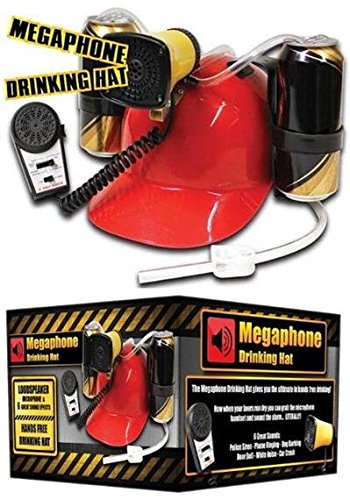 Preisvergleich Produktbild Megaphon Trinkhelm - Bierhelm mit 6 verschiedenen Sounds