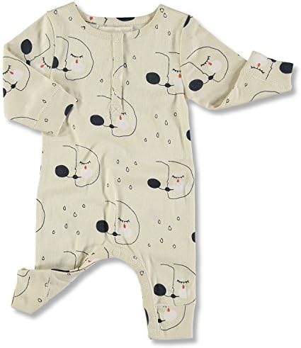 nadadelazos Baby Boys' Romper Mask Onesie Pajamas, Masks Print, 18-24 Months