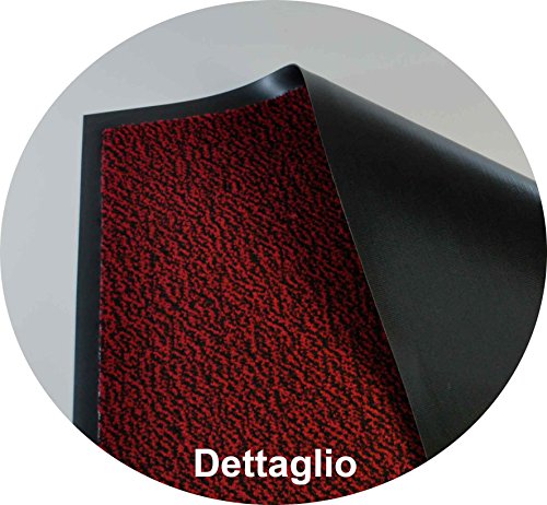 comprare on line CASA TESSILE Nevada Zerbino tappeto asciugapassi - GRIGIO, 60x90 cm. prezzo