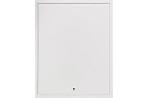 TRADE ACCESS PANELS Insulated Loft Hatch 550mm x 700mm with U-Value of 0.034 W/m2K. Metal Yet Lightweight Indoor Hinged Loft Access Door, Drop Down Attic Opening Panel with Tee Key Included