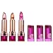 CINEEN Jelly Lipstick Professional Long Lasting Moisturizing Crystal Colour Changing Lip Balm Mask Gloss 3PCS/Set