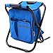 Produktbild Klappstuhl,Multifunktions-Rucksack Faltbarer Stuhl mit Kühltasche zum Angeln, Strand, Camping und Ausflug