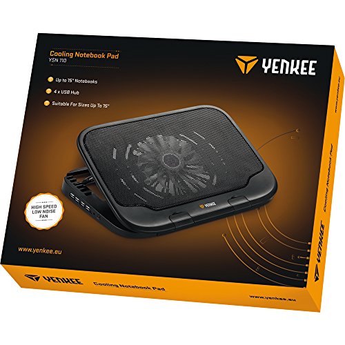 Yenkee YSN 110 Notebook-Kühlpad schwarz - 5