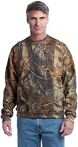 Russell Outdoors Men's Realtree Crewneck Sweatshirt, L, Realtree (US)