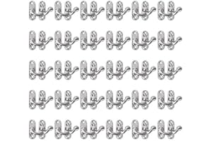 HEEPDD 30 Pezzi Piccoli Fermagli a Scatto, Fermaglio a Gancio Antico Antico Gancio Fermaglio a Gancio in Ferro Stile retrò per Confezioni di Gioielli(Hasp Gancio Gancio Sinistro