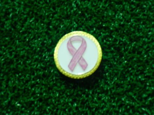 Gatormade Golf Ball Marker Pink Ribbon Breast Cancer