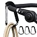 Genuine GUPi® Black Pushchair Buggy Stroller Clip Hook Carrier Shopping Bag Handsfree