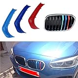 Dieser m-stripe Rost ist aus ABS-Kunststoff, der nicht verblasst und ist einfach zu installieren in wenigen Minuten. Start am Ende am nächsten an die Scheinwerfer und Clip einfach auf die mugelo rot-Einsatz am dritten Abdeckgitter Lage und dann Clip auf den Daytona Violet und AVUS Blue bzw. einfügen.