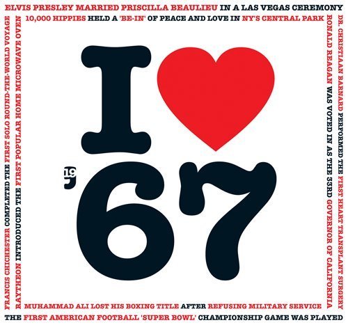 Preisvergleich Produktbild 1967 Birthday Gift - 1967 I Heart CD and Greeting Card