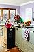 Little Helper NB-FP02-5 FunPod, Kitchen Safety Stand with Blackboard Side Panels, Natural