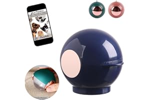 TIRIMBELES Rodillo Quitapelos Mascotas. Rodillo Quita Pelos Reutilizable. Bola Quitapelos Ropa Portátil para Viajes, Bolso y Coche, Quitapelusas Ropa Reutilizable, Elegante Quita Pelos Gatos y Perros (Morado)