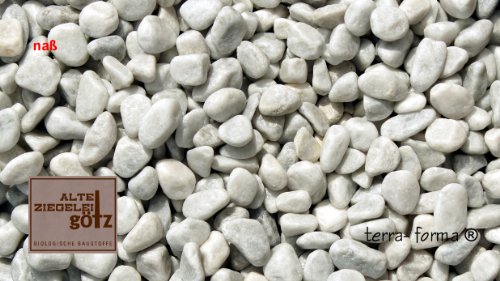 Zierkies Marmorkiesel Carrara- Weiß 16-25 mm a 20 kg - 2