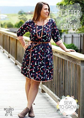 Sew To Grow Ladies Sewing Pattern Flatter Me Frock Dress